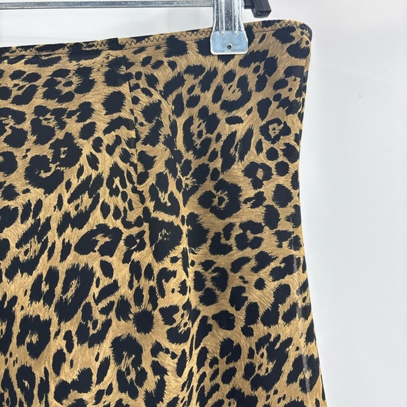 Express Y2K 2000s coquette Halloween chetah print leopard mini skirt size small - Picture 7 of 11